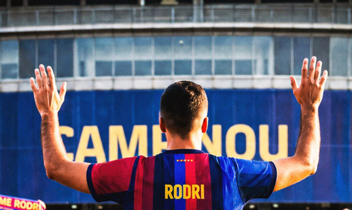 Oto NUMER Rodriego w Barcelonie!